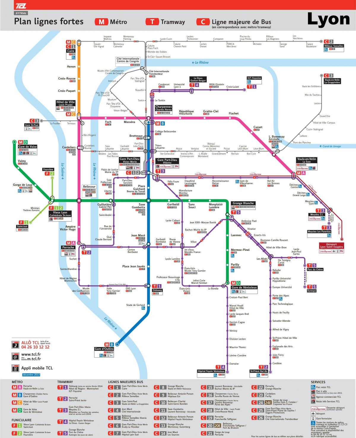 Lyon dopravní mapa pdf