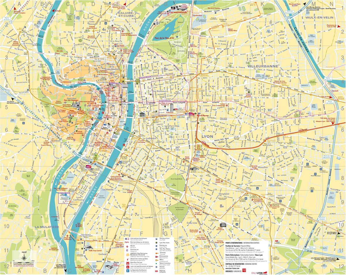 mapa Lyon store