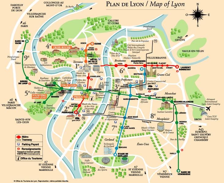 mapa pěší turistické mapy
