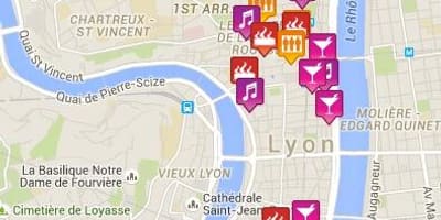 Mapa gay Lyon